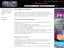 Tablet Screenshot of embaixadas-online.com